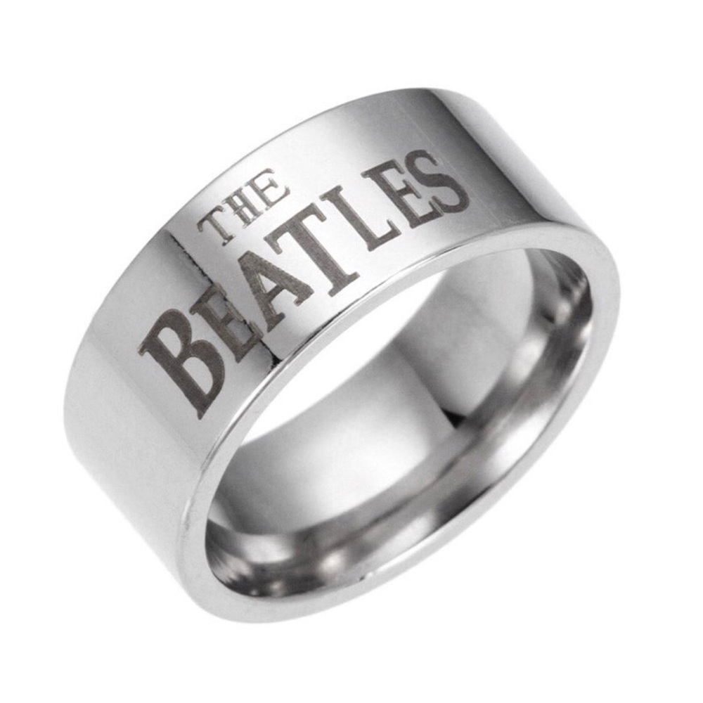 The Beatles Stainless Steel Ring size 7